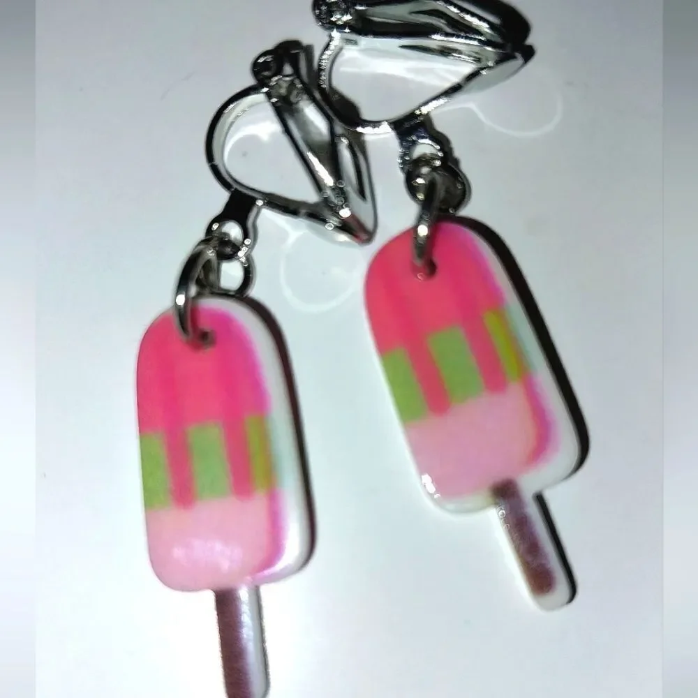 Super cute girls clip-on earrings - Picture 4 of 4